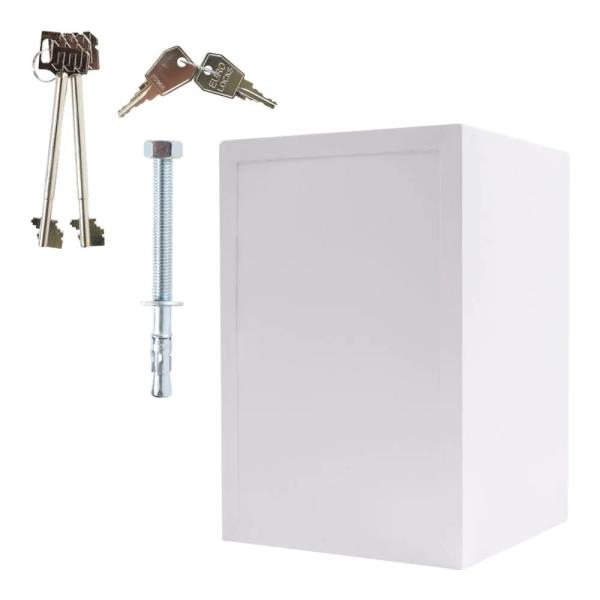 Rottner Wertschutzschrank EN1 Atlas Fire 65 Doppelbartschloss Weiß T05986